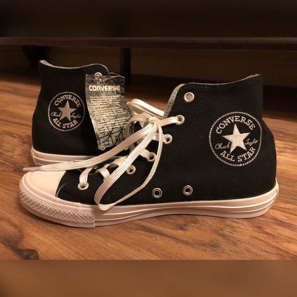 Converse Black High Top Shoes
